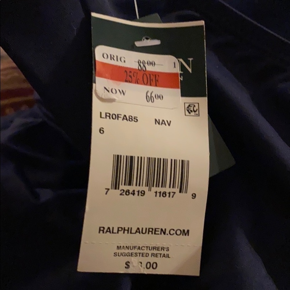 LAUREN Ralph Lauren Blue Laced Tubini Tankini Top - Picture 10 of 11
